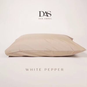Pillow Case - White Pepper